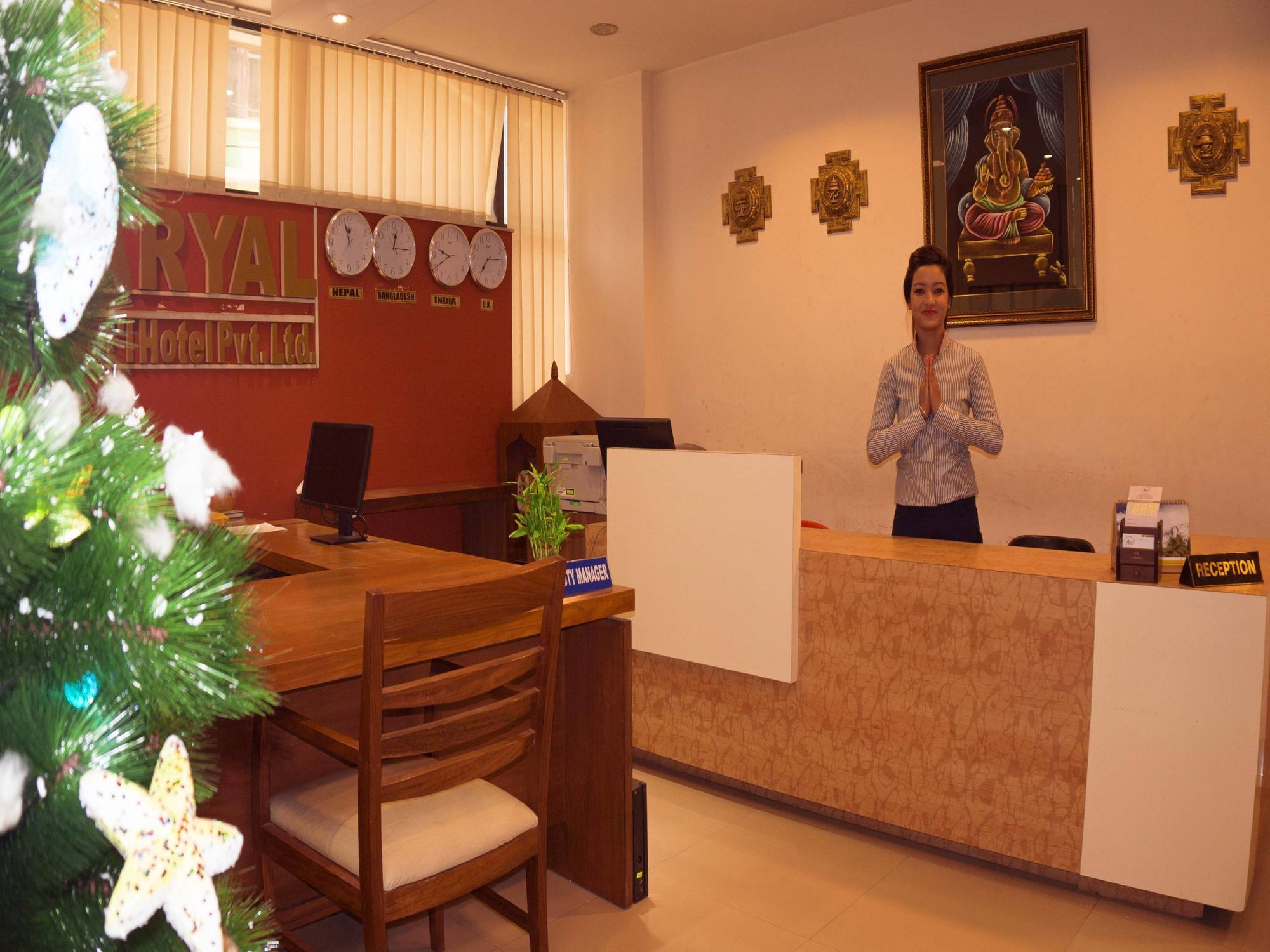 Aryal International Hotel كاتماندو المظهر الخارجي الصورة